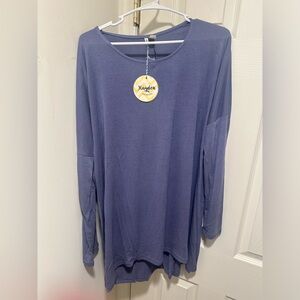NWT Hayden Los Angeles Purple Long Sleeved Shirt